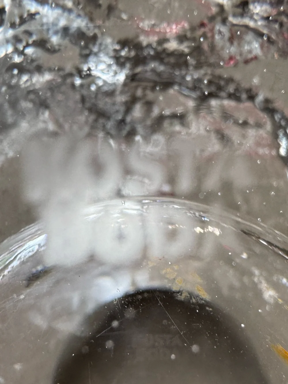 Kosta Boda Snowball Crystal Votive Bowl Ann Wärff Swedish Art Glass 3½”